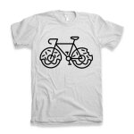Homme tee - shirt bicycle donuts simpson t - shirt graphique �co - responsable vintage cadeau nouveaut� ...