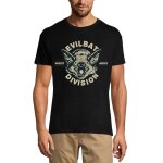 Homme tee - shirt chauve - souris malfique division arme de nuit pandmie - evil bat night army division ...