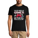 Homme tee - shirt dormir avec un joueur blague humoristique - sleep with a gamer joke humorous - t - ...