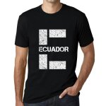 Homme tee - shirt �quateur - ecuador - t - shirt graphique �co - responsable vintage cadeau nouveaut� ...