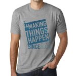 Homme tee - shirt faire bouger les choses depuis 2003 - making things happen since 2003 - 21 ans t - ...