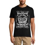 Homme tee - shirt les vrais grands - p�res conduisent des motos - real grandpas ride motorcycles - t ...