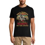 Homme tee - shirt grand - pre motard - comme un grand - pre normal - aime la moto - biker grandpa - ...