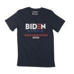 Homme tee - shirt joe biden harris 2020 build back better democrat liberal 4 ans t - shirt graphique ...