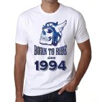 Homme tee - shirt n� pour rouler depuis 1994 - born to ride since 1994 - 30 ans t - shirt graphique id�e ...