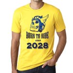 Homme tee - shirt n� pour rouler depuis 2028 - born to ride since 2028 - t - shirt vintage cadeau nouveaut� ...