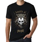 Homme tee - shirt des nuances de violet - shades of purple - t - shirt graphique co - responsable vintage ...