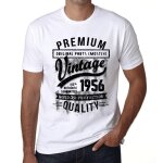 Homme tee - shirt - original parts (mostly) aged to perfection 1956 - 68 ans t - shirt graphique ide ...