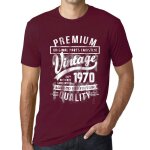 Homme tee - shirt - original parts (mostly) aged to perfection 1970 - 54 ans t - shirt graphique ide ...