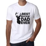 Homme tee - shirt le meilleur p�re de tous les temps - best buckin' dad ever - t - shirt graphique �co ...