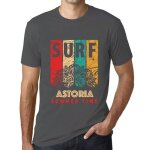Homme tee - shirt surf d'�t� � astoria - summer time surf in astoria - t - shirt graphique �co - responsable ...