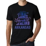 Homme tee - shirt - the best view comes after hardest mountain climb arkansas - t - shirt graphique co ...