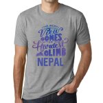 Homme tee - shirt - the best view comes after hardest mountain climb nepal - t - shirt graphique co ...