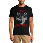 Homme tee - shirt vtements de combat rock - lonewolf - wolf - rock fightwear - lonewolf - wolf - t - ...