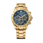 Hugo boss 1513340 ikon hommes chronograph gold quartz montres