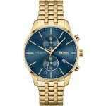 Hugo boss montre dor� chronographe hommes associate 1513841