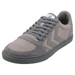 Hummel slimmer stadil tonal low homme baskets decontractee gris mtallis - gris - 42