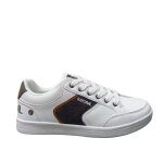 Kaporal - baskets basses - blanche et kaki - 44