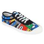 Kawasaki cartoon canvas shoe k202410 8881 multi color - t46 Kawasaki cartoon canvas shoe k202410 8881 multi color - t46
