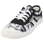 Kawasaki cartoon femme chaussures décontracté blanc noir - 37 Kawasaki cartoon femme chaussures décontracté blanc noir - 37