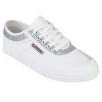 Kawasaki glitter canvas shoe k194522 8889 silver - t39