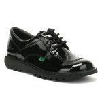 Kickers kick lo chaussures noir vernies - 40 - 42
