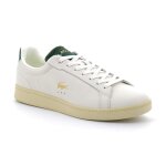 Lacoste - basket pour homme en cuir premium carnaby pro - blanc - 44 Lacoste - basket pour homme en cuir premium carnaby pro - blanc - 44