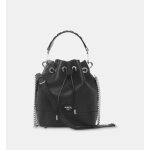 Lancel - sac seau ninon en cuir - noir