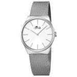 Lotus montre femme classique analogique quartz acier inoxydable argent ul18288 / 1