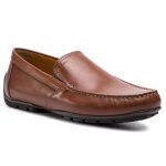 Mocassins geox u moner v u1144v 00039 c6010 - marron - 42 1 / 2