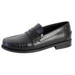 Mocassin geox u new damon b - smo. lea - noir - 42