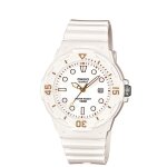 Montre blanche pour femme avec bracelet et cadran en rsine casio