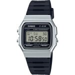 Montre casio homme argent? chrono r?sine noir f91wm - 7aef sport