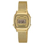 Montre casio la670wemy - 9ef yellow gold r�sine unisex