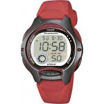 Casio montre rouge digital enfant casio collection lw - 200 - 4aveg