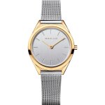 Montre femme bering acier dor� maille milanaise