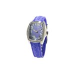 Montre femme chronotech silicone bleu