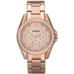 Montre femme fossil riley es2811. fashion. date. 1