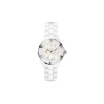 Montre femme gc sport class cramique blanche