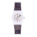 Montre fille lulucastagnette violet foncé thème Étoiles - 38776 Montre fille lulucastagnette violet foncé thème Étoiles - 38776