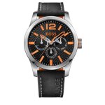 Montre homme boss orange noir