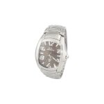 Montre homme chronotech acier argent�