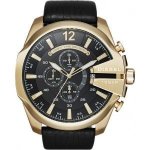 Montre homme diesel mega chief dz4344 bracelet en cuir aspect rugueux ton noir Montre homme diesel mega chief dz4344 bracelet en cuir aspect rugueux ton noir