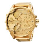 Montre homme diesel mr. daddy dz7399 multi cadrans en acier dor jaune