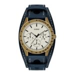 Montre - guess - w1100g2 - quartz - cuir - 44 mm