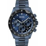 Hugo boss montre bleu chronographe hommes hero 1513758