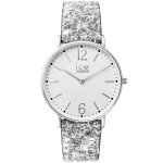 Montre ice - watch en cuir gris