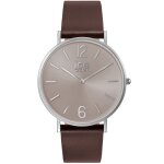 Montre ice - watch en cuir marron