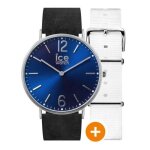 Montre ice watch noir ice city norwish small cuir chl. b. nor. 36. n. 15