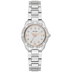 Montre seul le temps femme bulova classic lady diamond trendy cod. 96r250 bulova